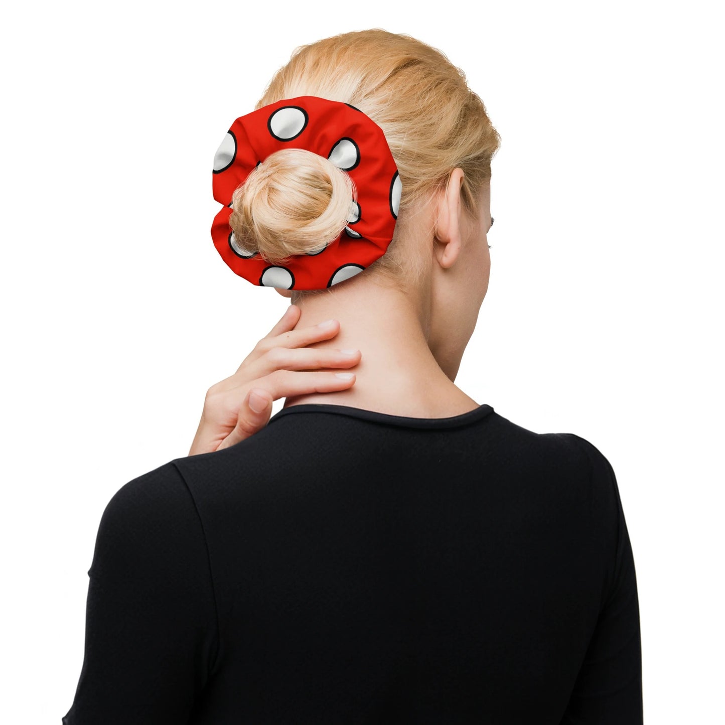 Scrunchie i återvunnet material Piet