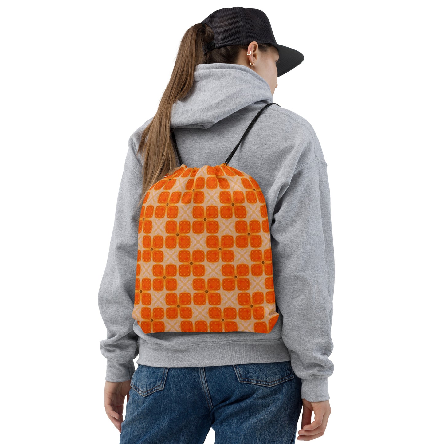 Väska med dragsko Ro Orange