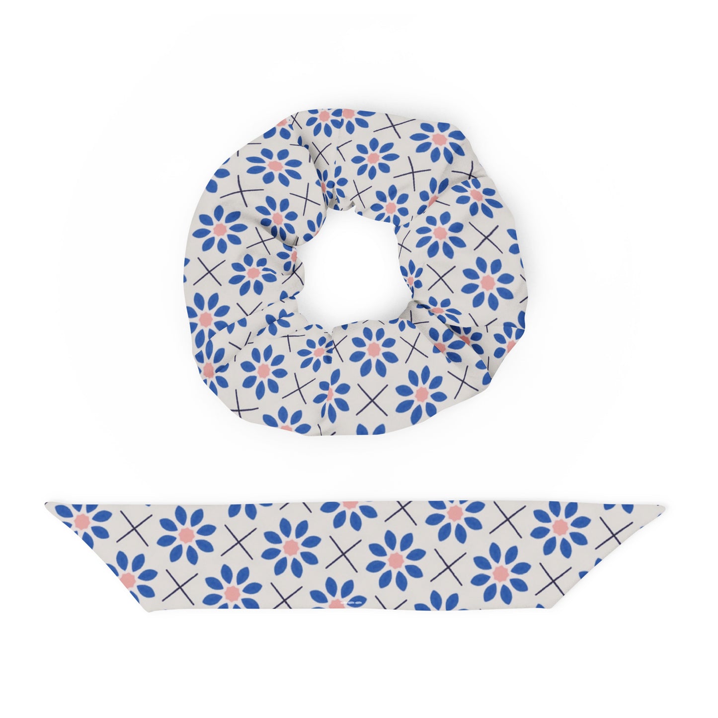 Scrunchie i återvunnet material Mia Flora