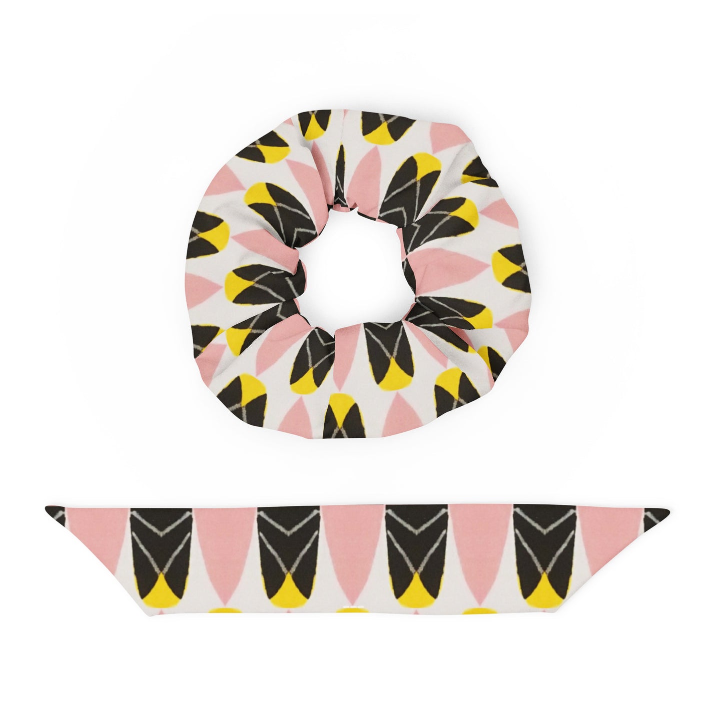 Scrunchie i återvunnet material Mia Retro