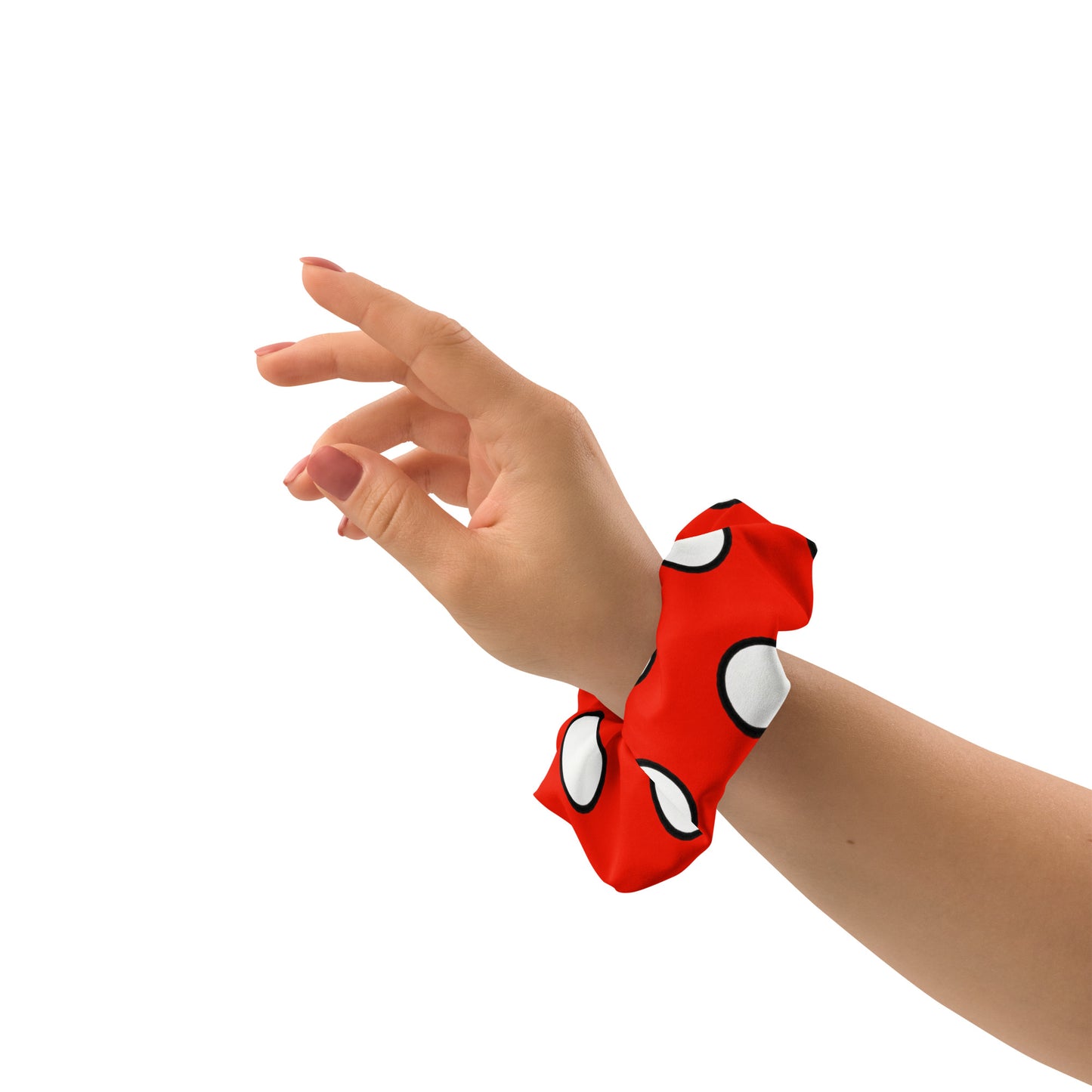 Scrunchie i återvunnet material Piet