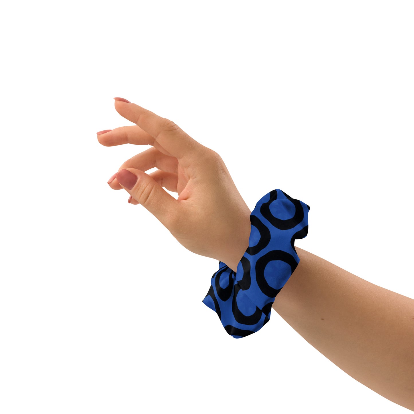 Scrunchie i återvunnet material Ika
