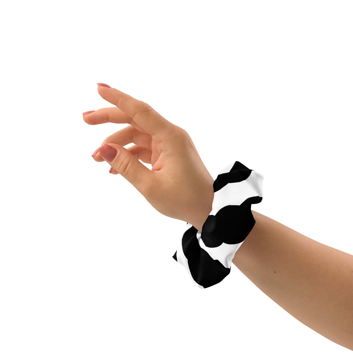 Scrunchie i återvunnet material Ika