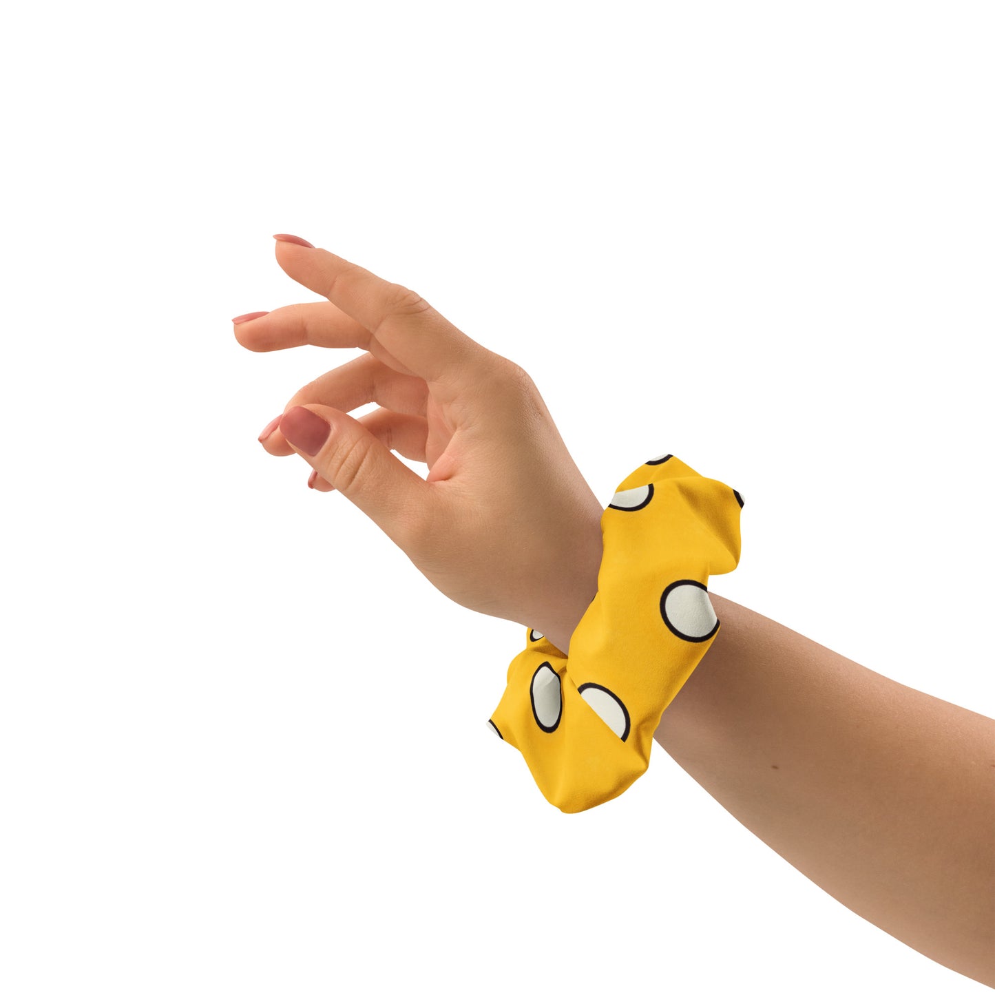Scrunchie i återvunnet material Piet