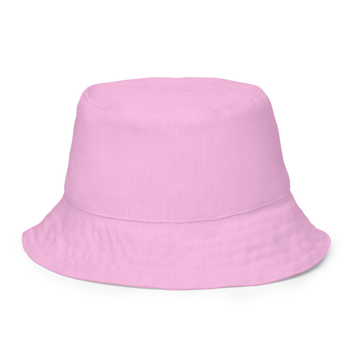 Vändbar hatt Plurr Krans rosa