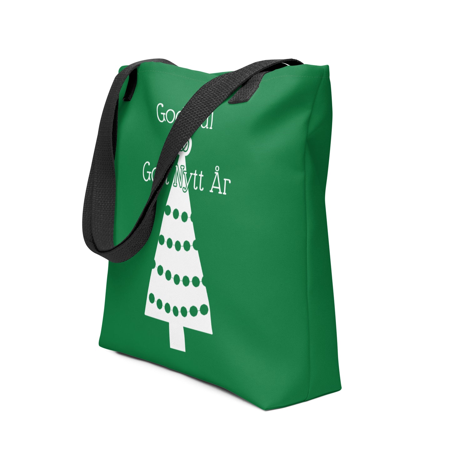 Väska Jul Grön 2 varianter axelrem
