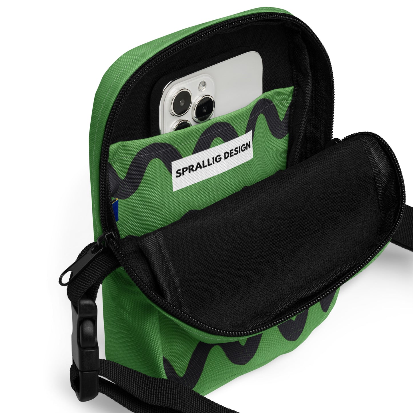Crossbody Väska Rapsodi Grön