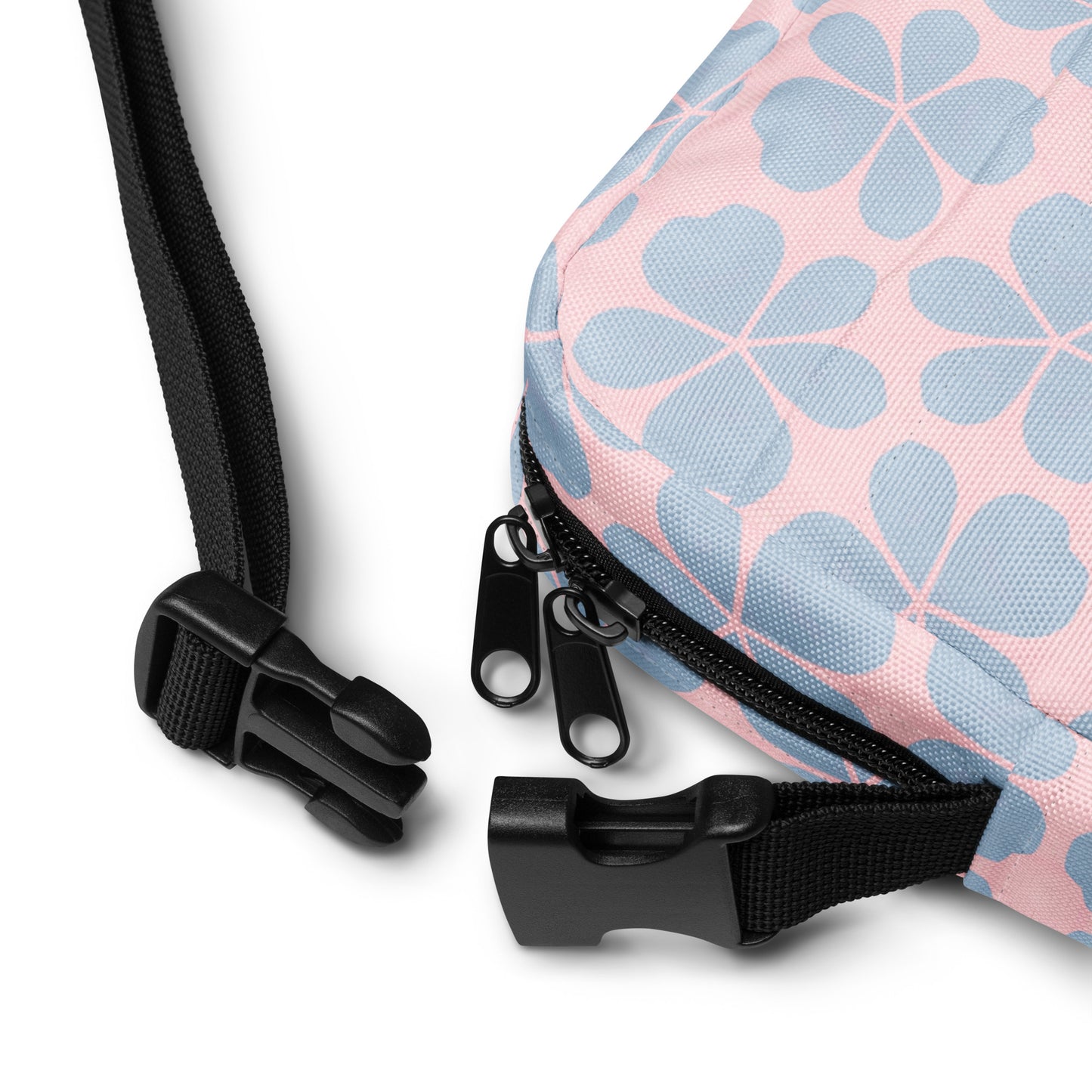 Crossbody Väska Piff Blåblom