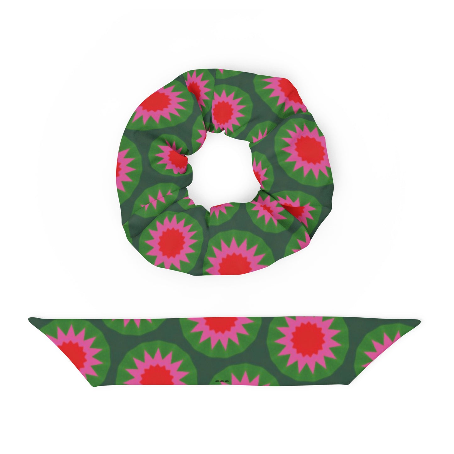 Scrunchie i återvunnet material Gir