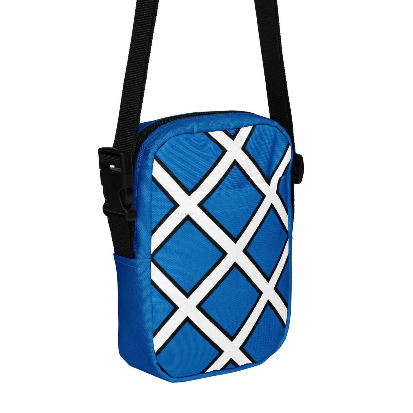 Crossbody Väska Piet Ruta blå