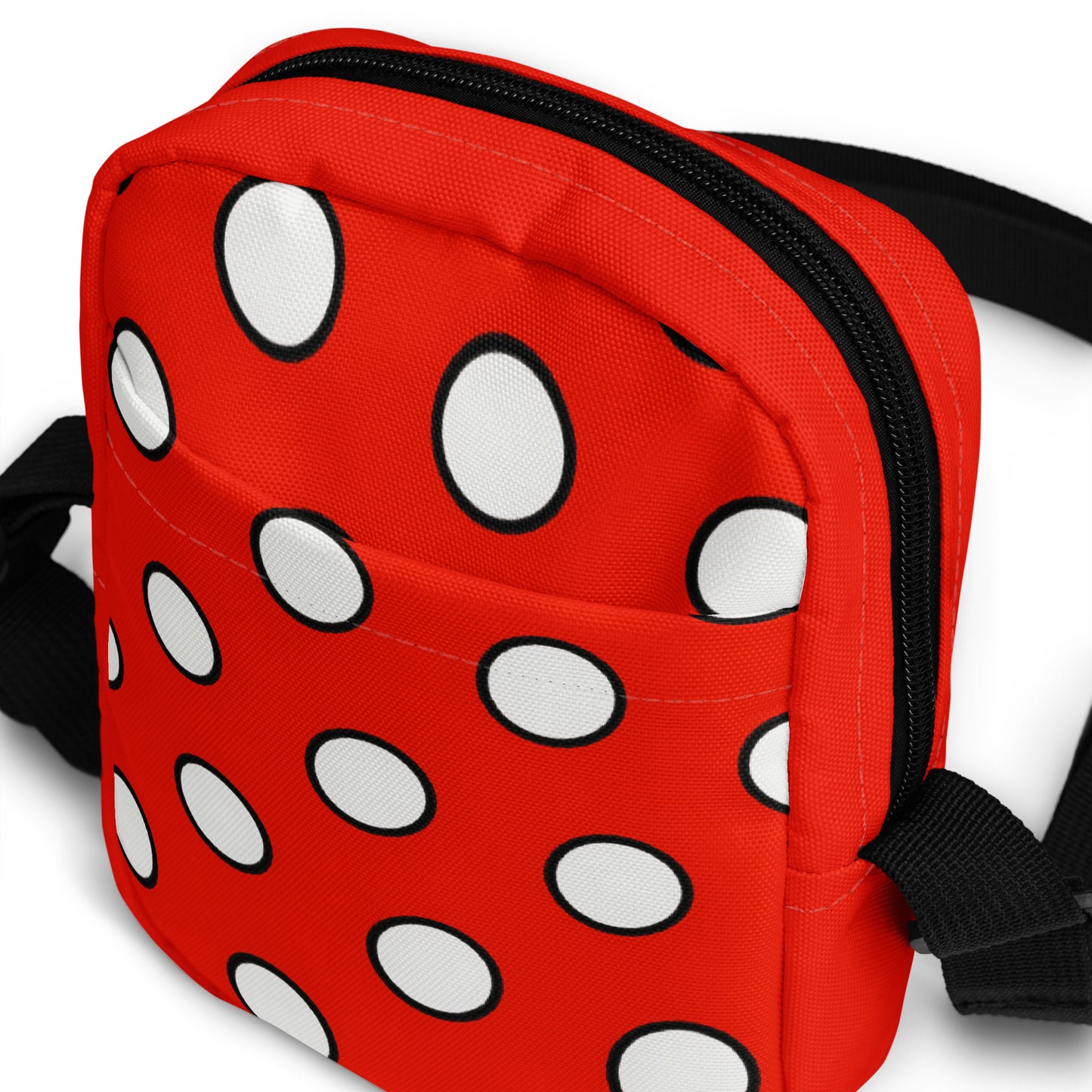 Crossbody Väska Piet Cirkel röd