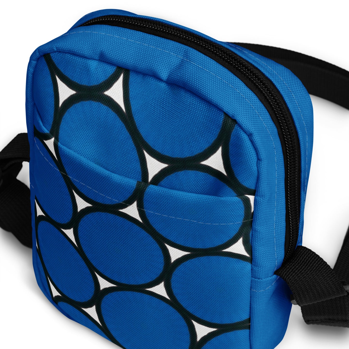 Crossbody Väska Piet Cirkel blå
