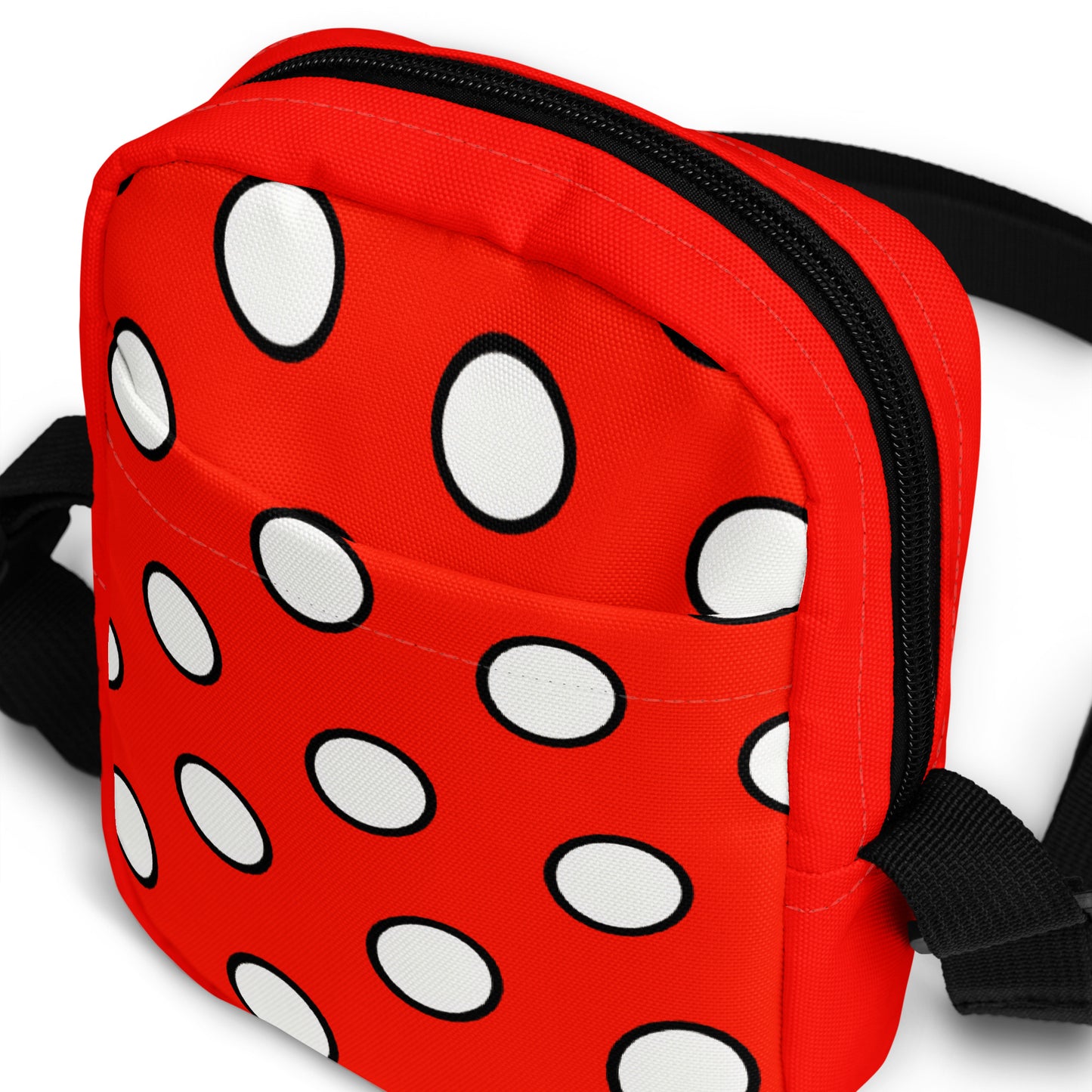 Crossbody Väska Piet Cirkel röd