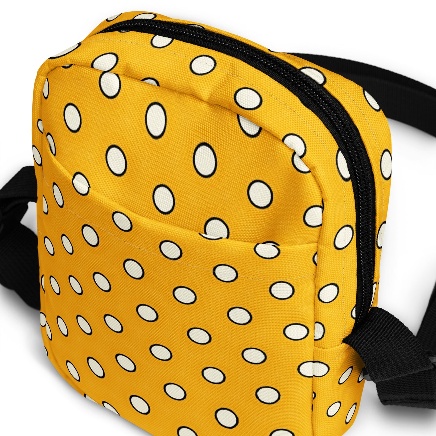 Crossbody Väska Piet Cirkel gul