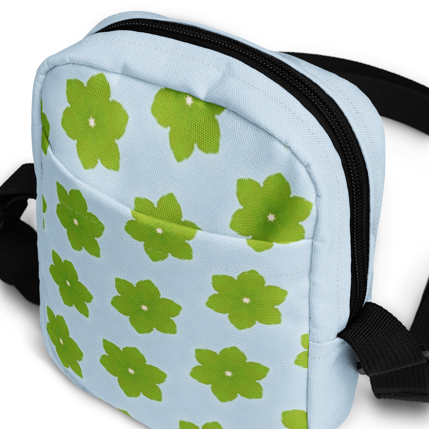 Crossbody Väska Piff Grönblom