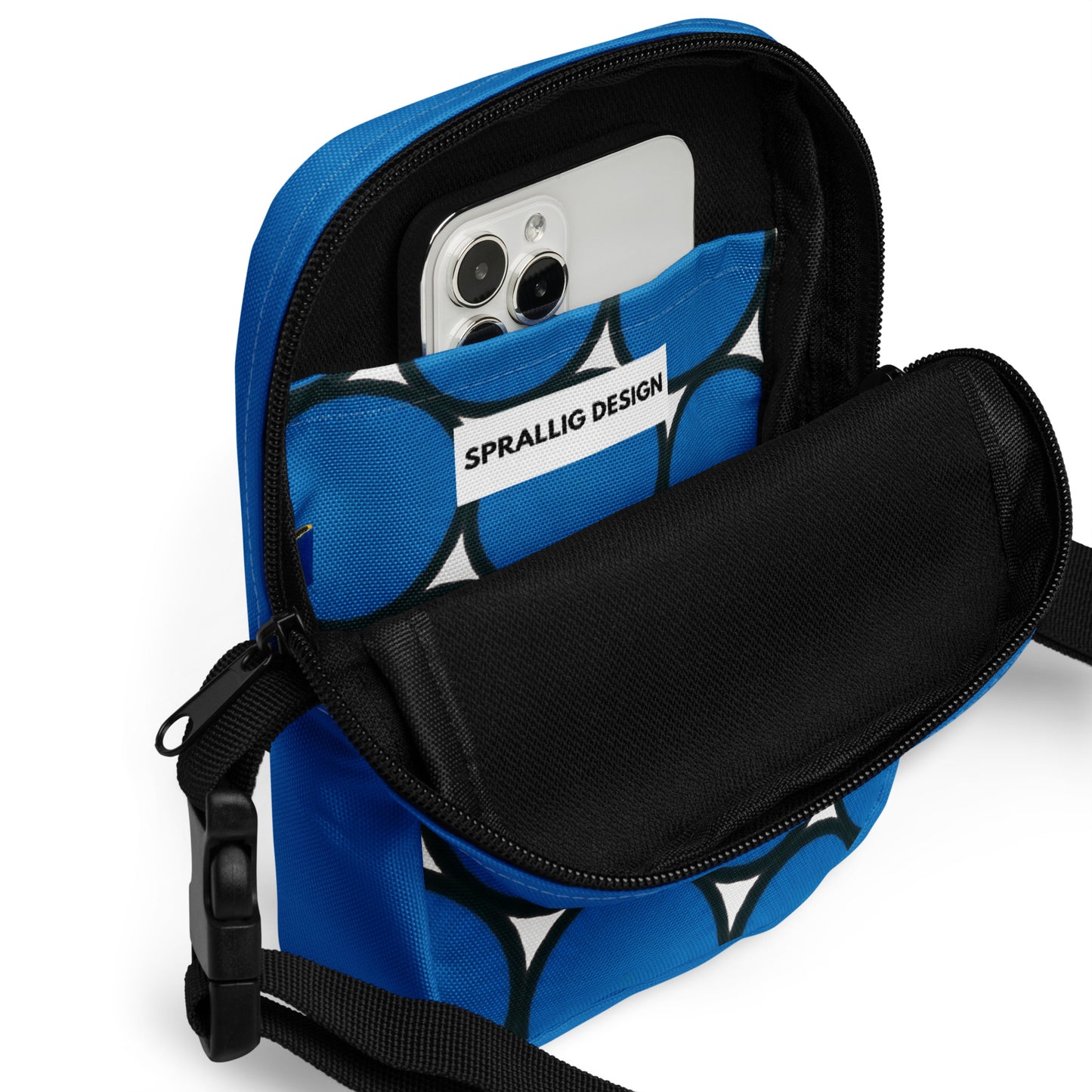 Crossbody Väska Piet Cirkel blå