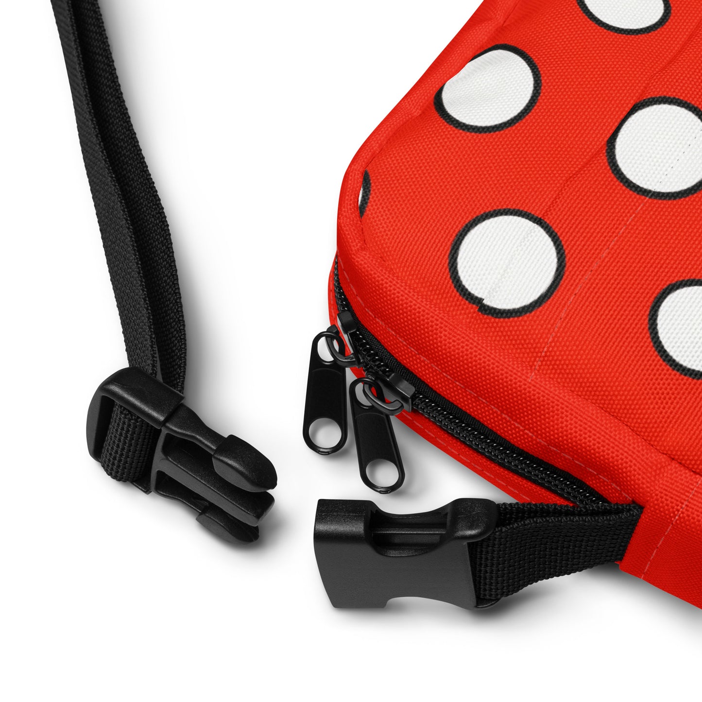 Crossbody Väska Piet Cirkel röd