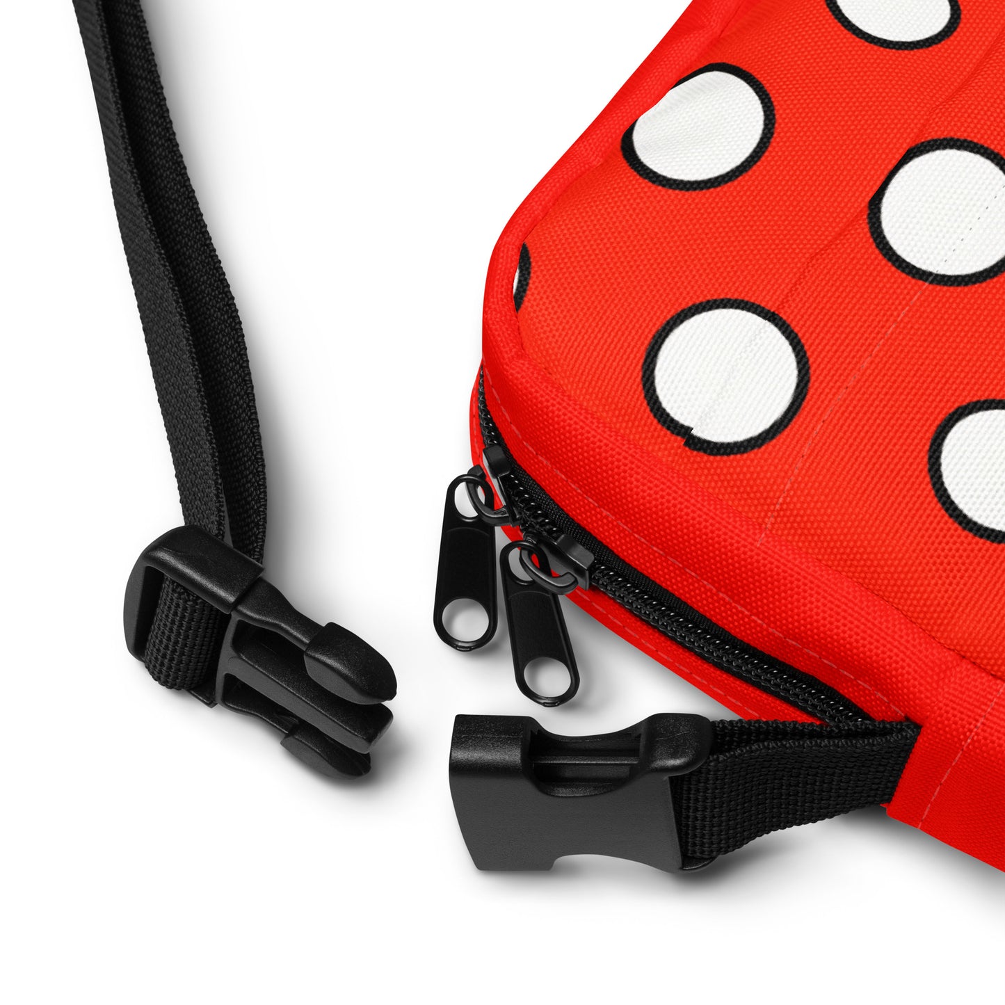 Crossbody Väska Piet Cirkel röd