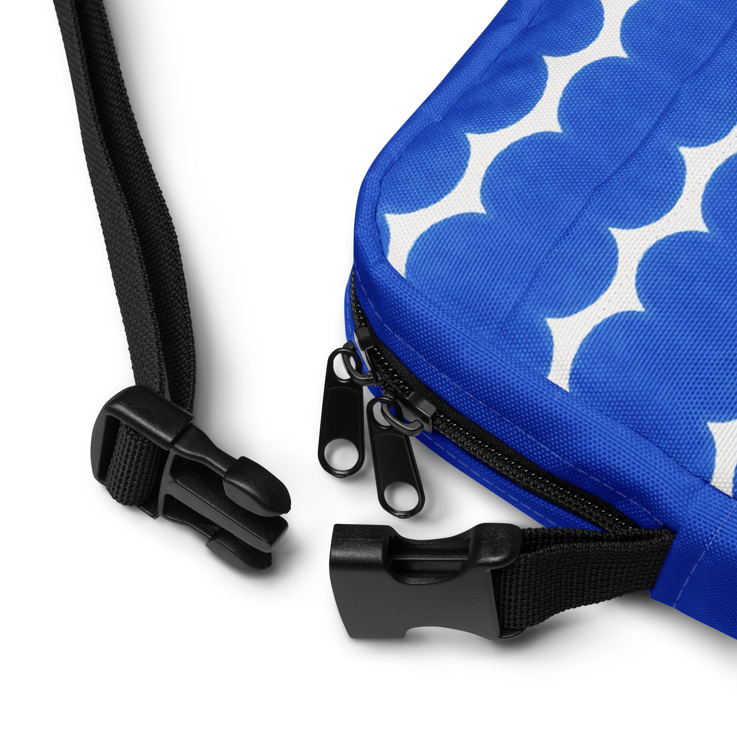 Crossbody väska Mia Våg blå