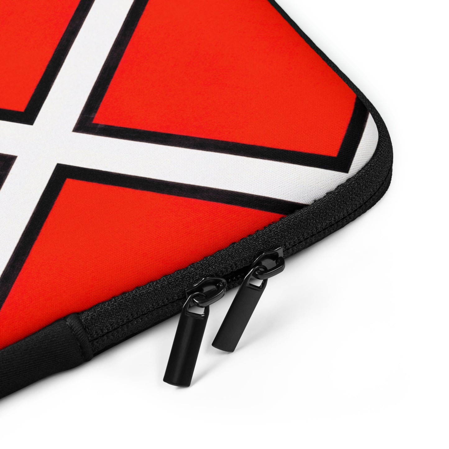 Datorfodral Piet Ruta röd